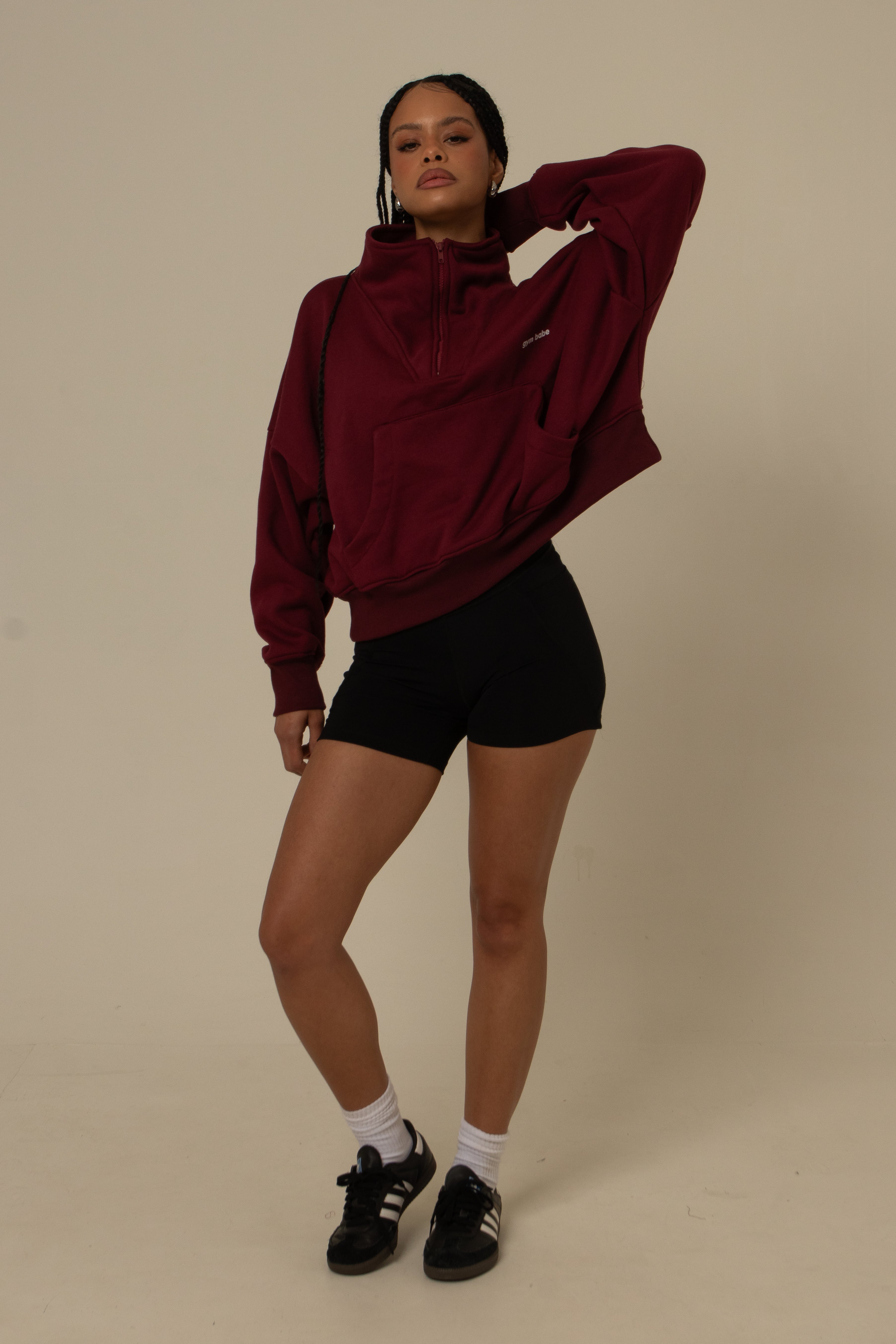 short compress gym babe | short fitness com bolsos - Image 42