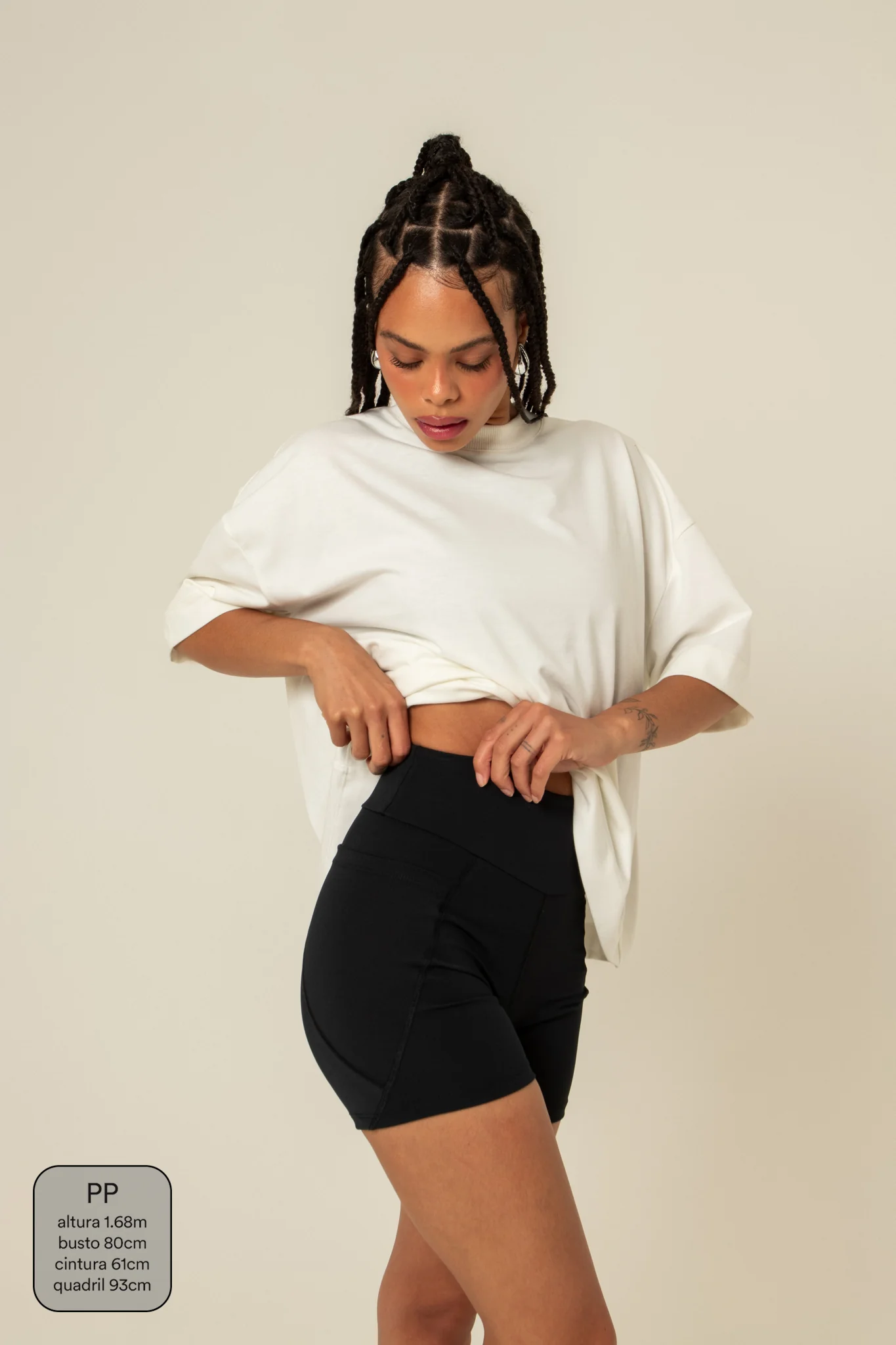 short compress gym babe | short fitness com bolsos - Image 46