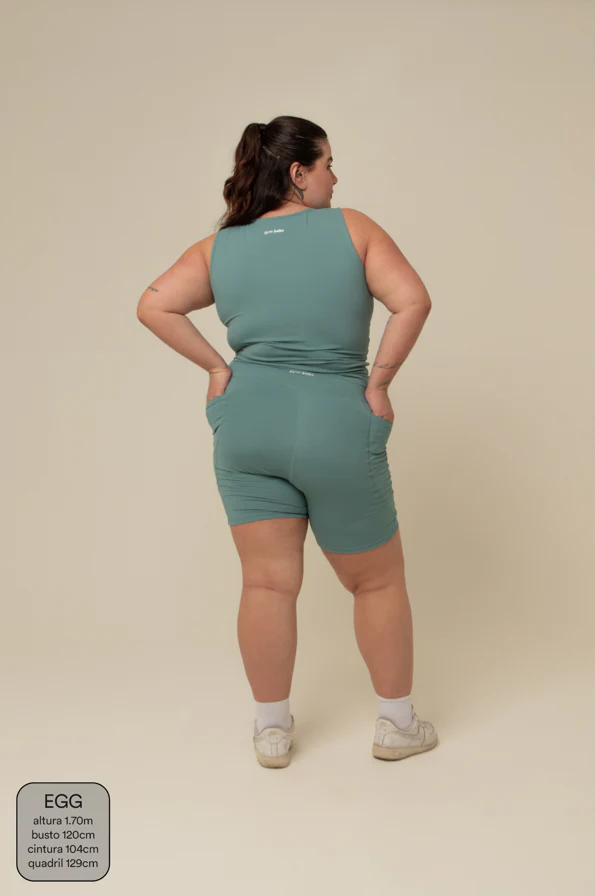 short compress gym babe | short fitness com bolsos - Image 52