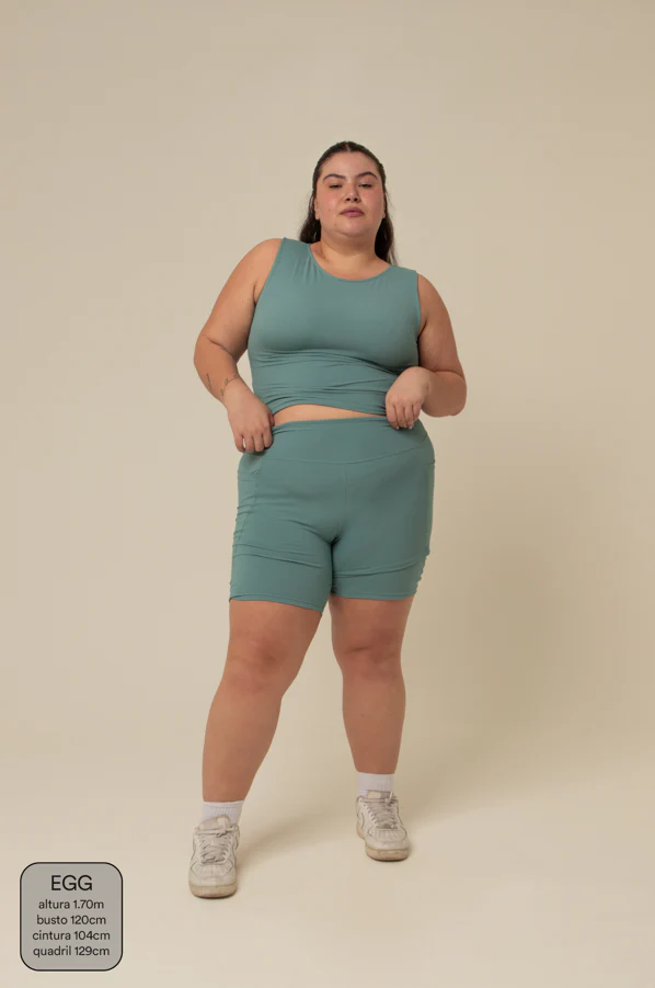 short compress gym babe | short fitness com bolsos - Image 53
