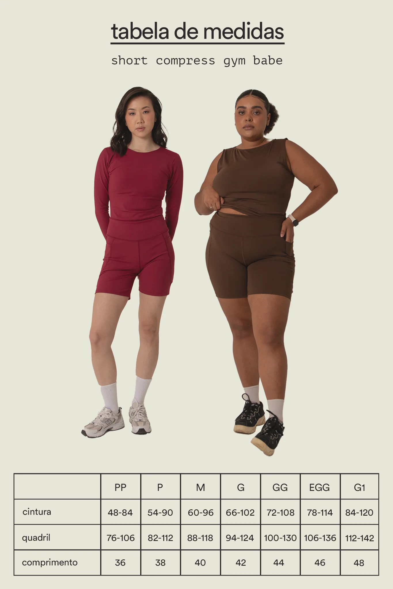 short compress gym babe | short fitness com bolsos - Image 60