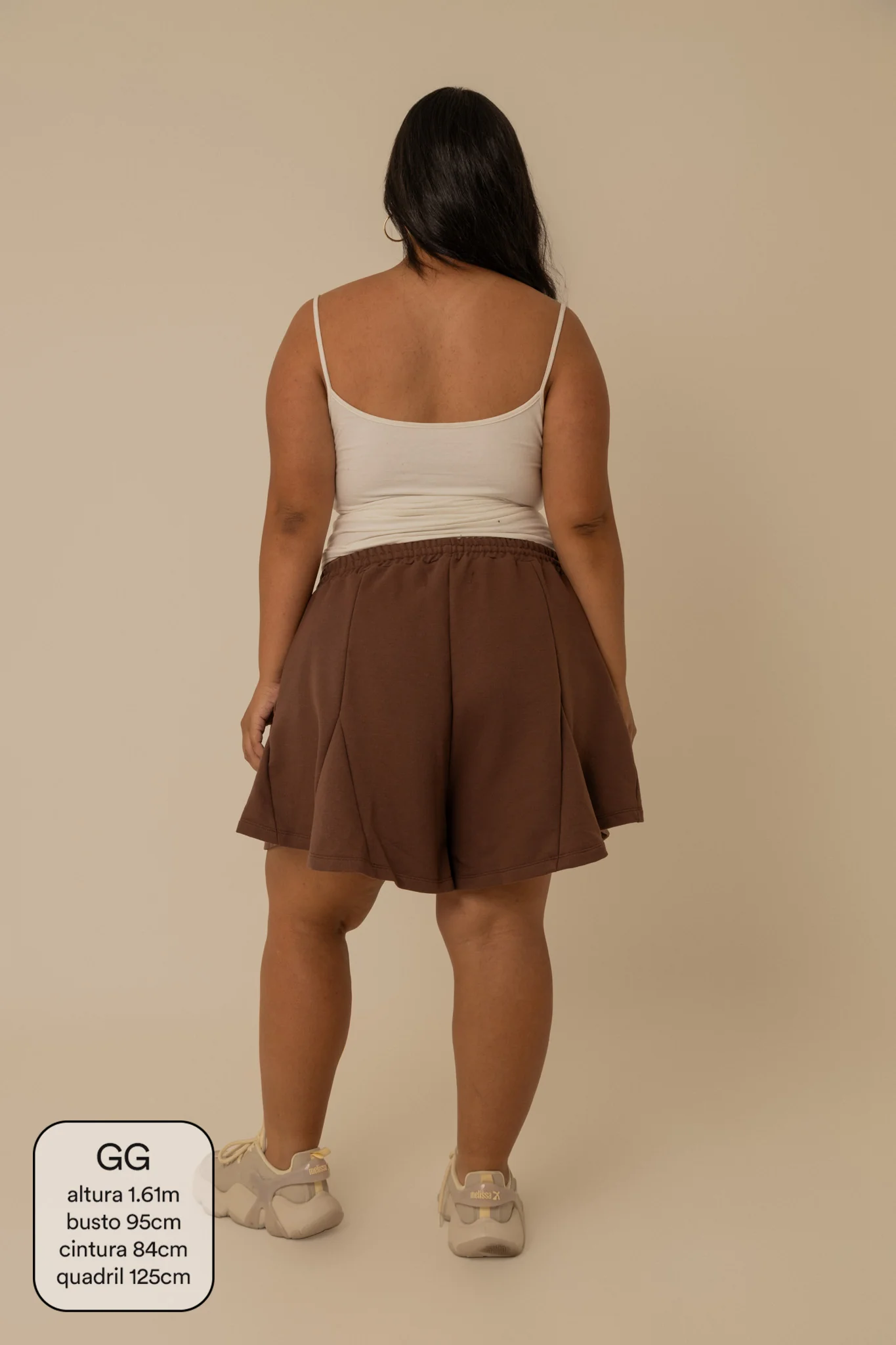 short de moletom recortes cozy | short moletom feminino com cós de elástico e cordão - Image 20
