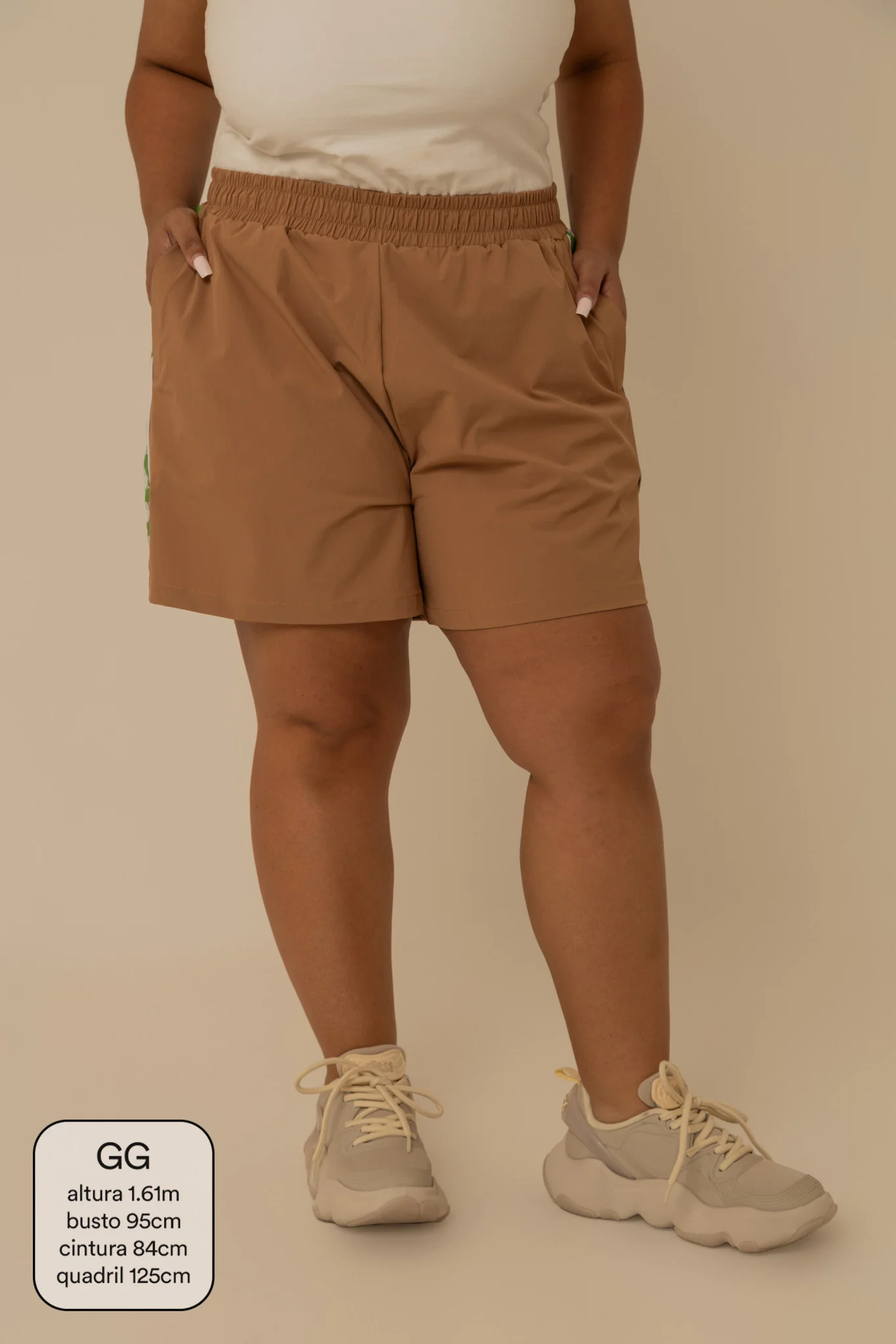 short esportivo lela & kappa | short feminino esportivo com bolsos - Image 10