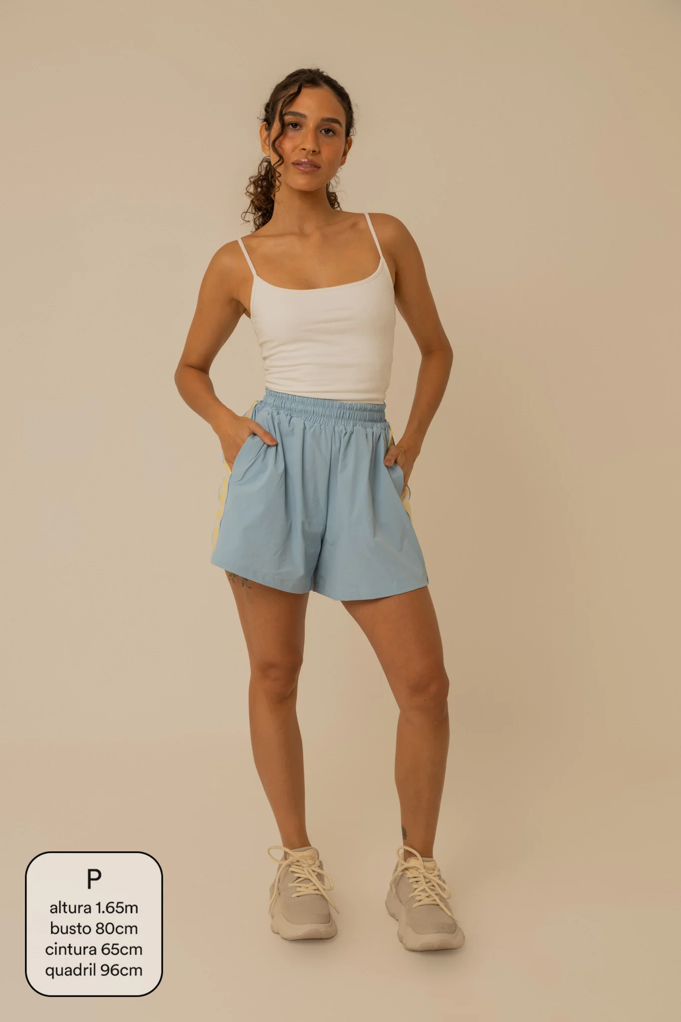 short esportivo lela & kappa | short feminino esportivo com bolsos - Image 6