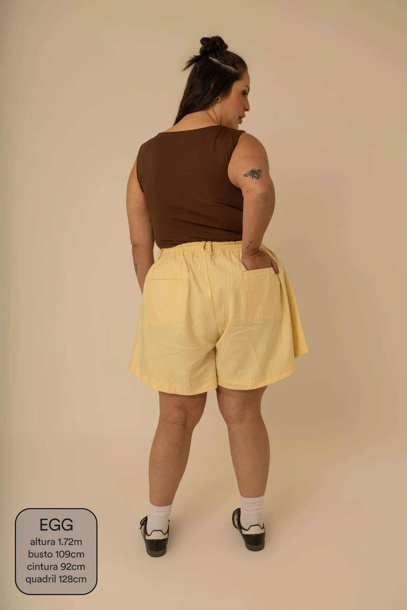 short guapa | short soltinho com pregas - Image 14