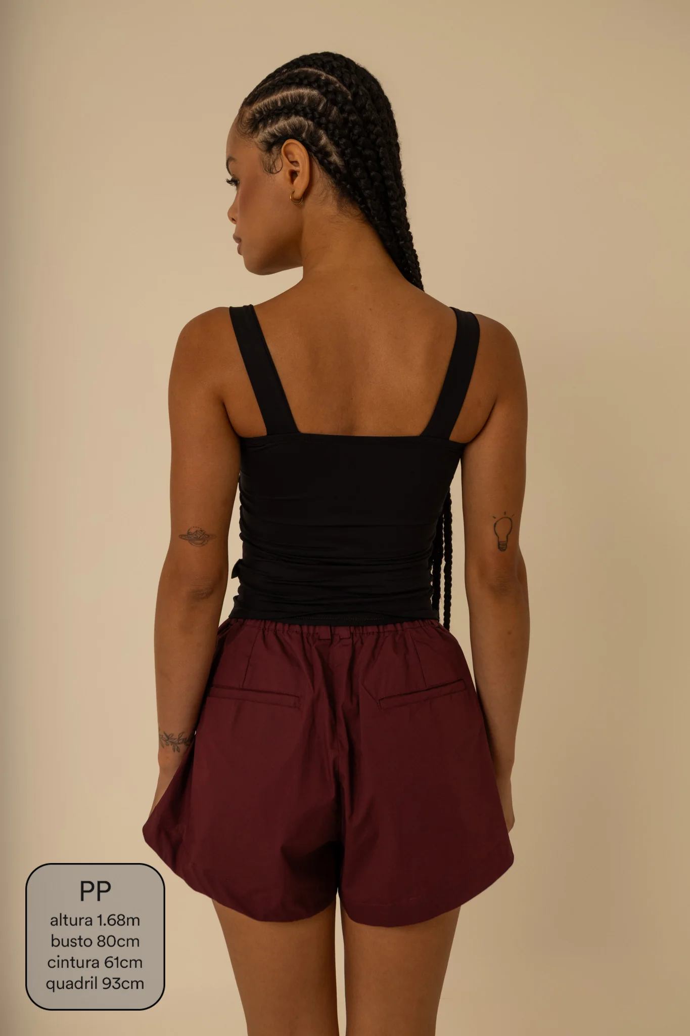 short guapa | short soltinho com pregas - Image 18