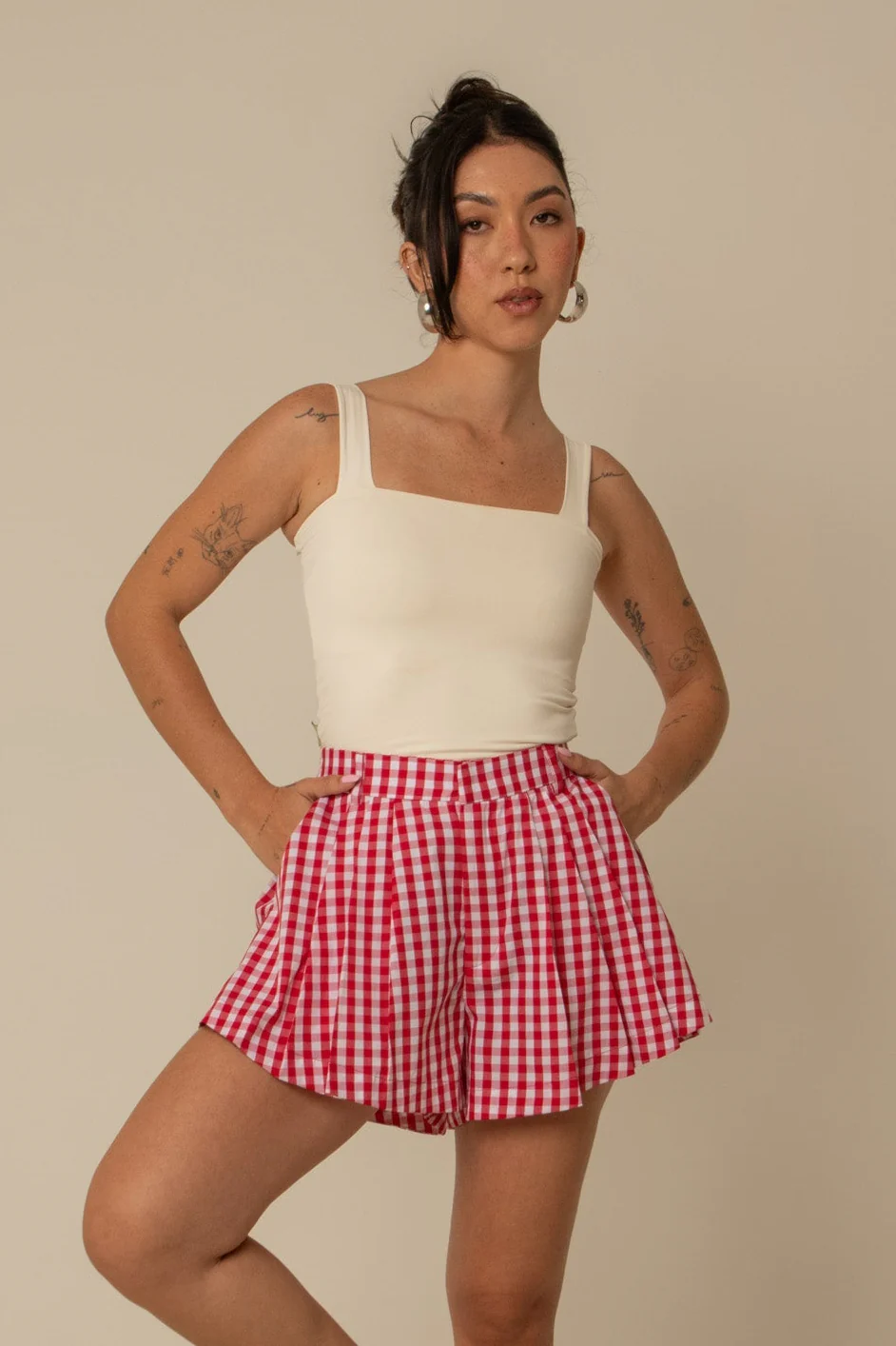 short guapa | short soltinho com pregas - Image 35