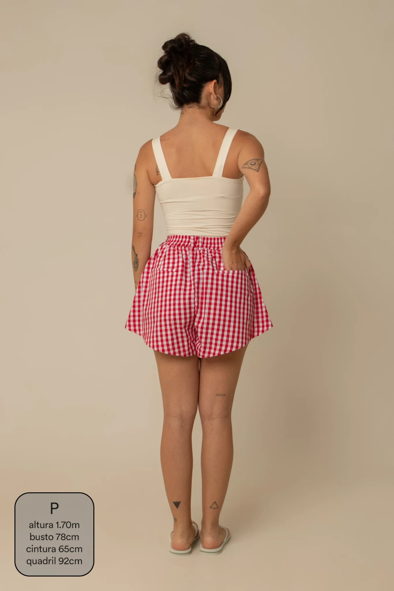 short guapa | short soltinho com pregas - Image 49