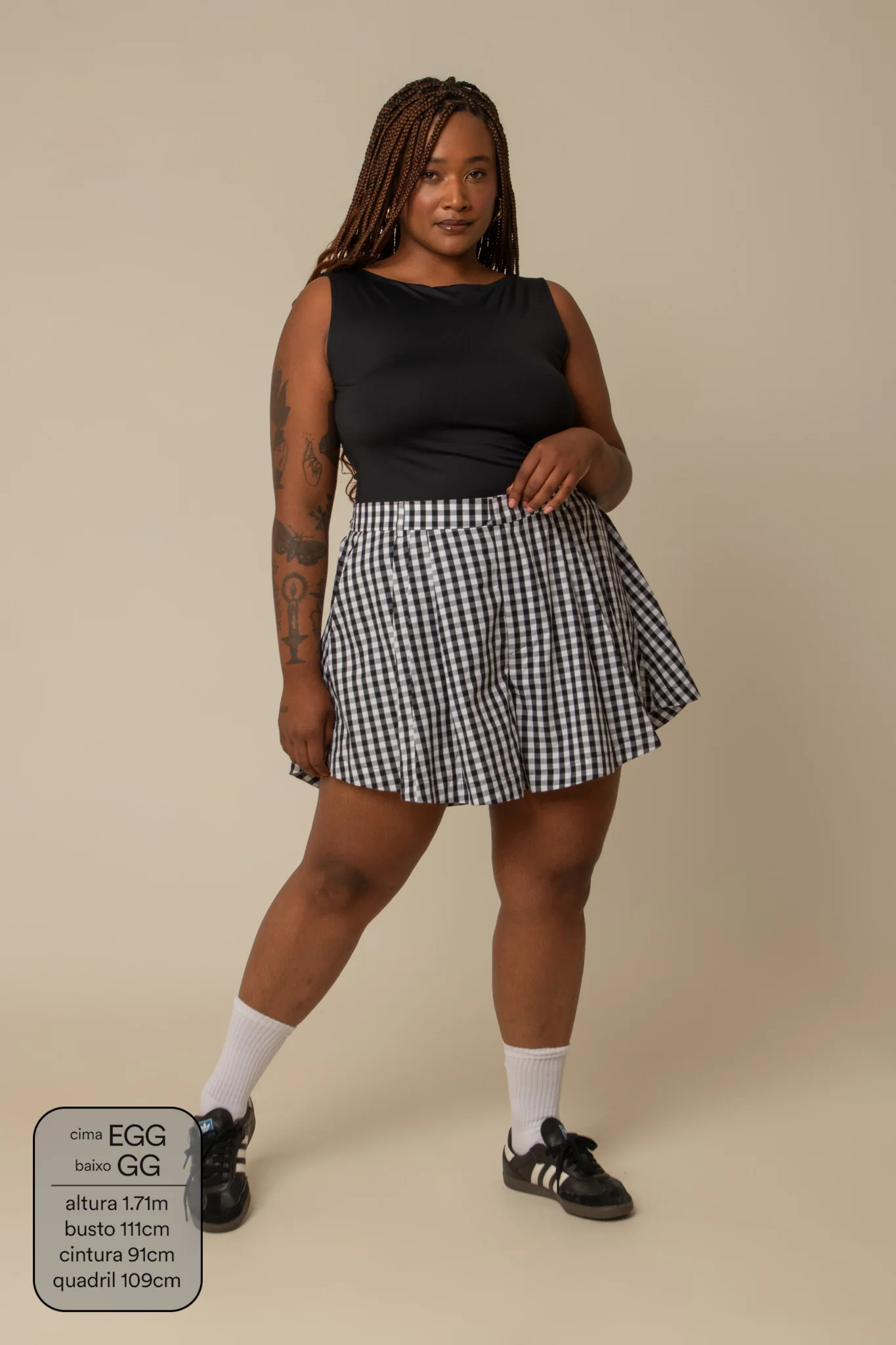 short guapa | short soltinho com pregas - Image 50