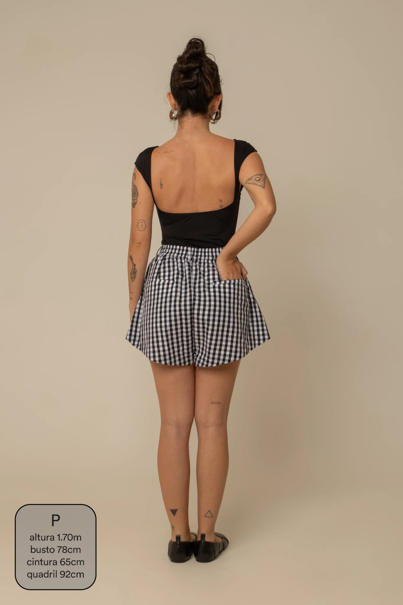 short guapa | short soltinho com pregas - Image 53