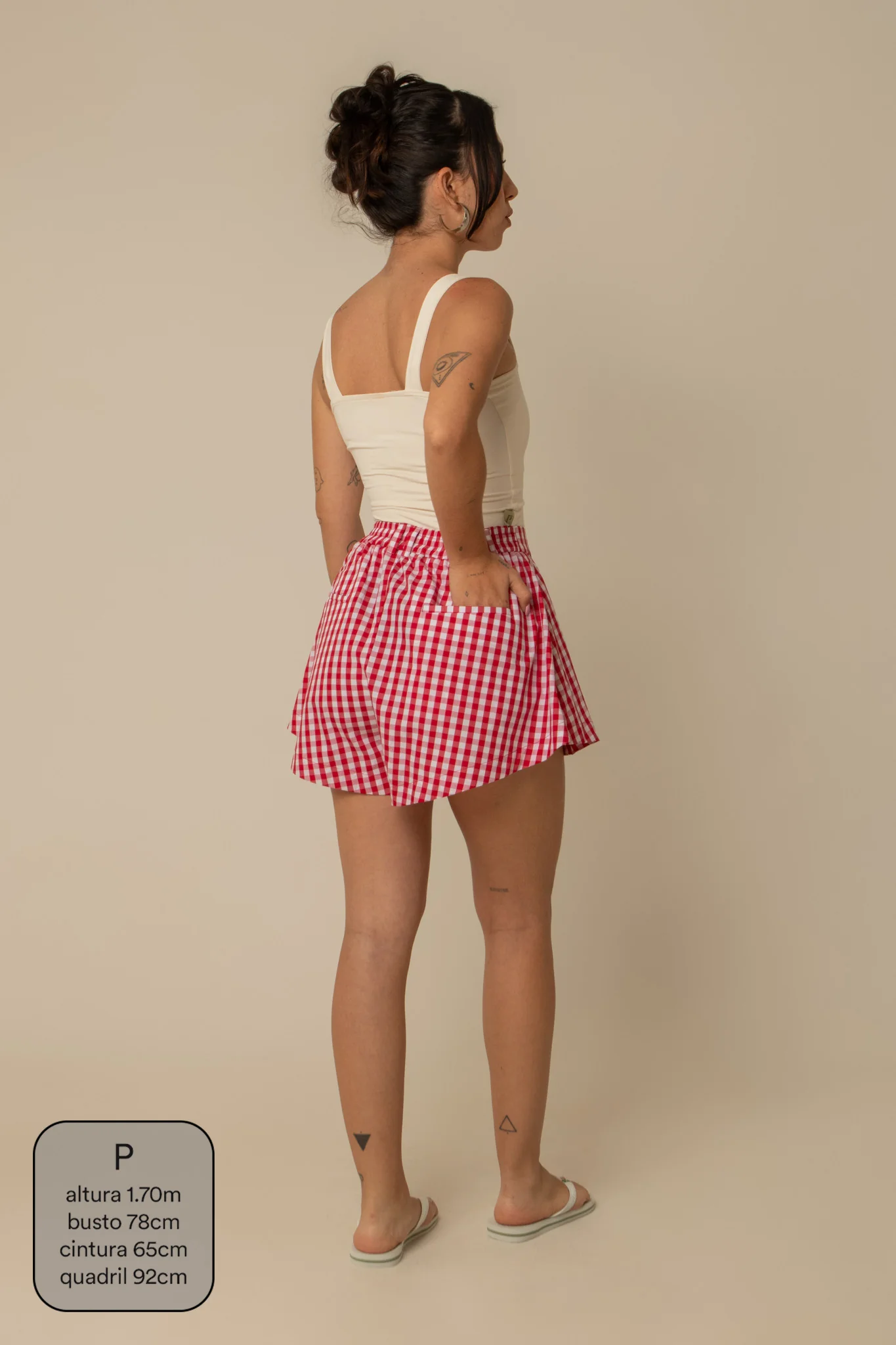 short guapa | short soltinho com pregas - Image 58