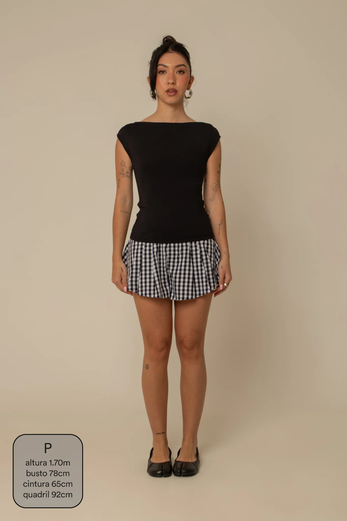 short guapa | short soltinho com pregas - Image 62