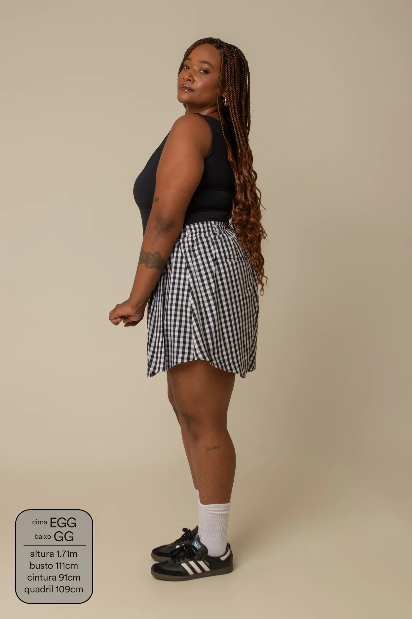 short guapa | short soltinho com pregas - Image 67