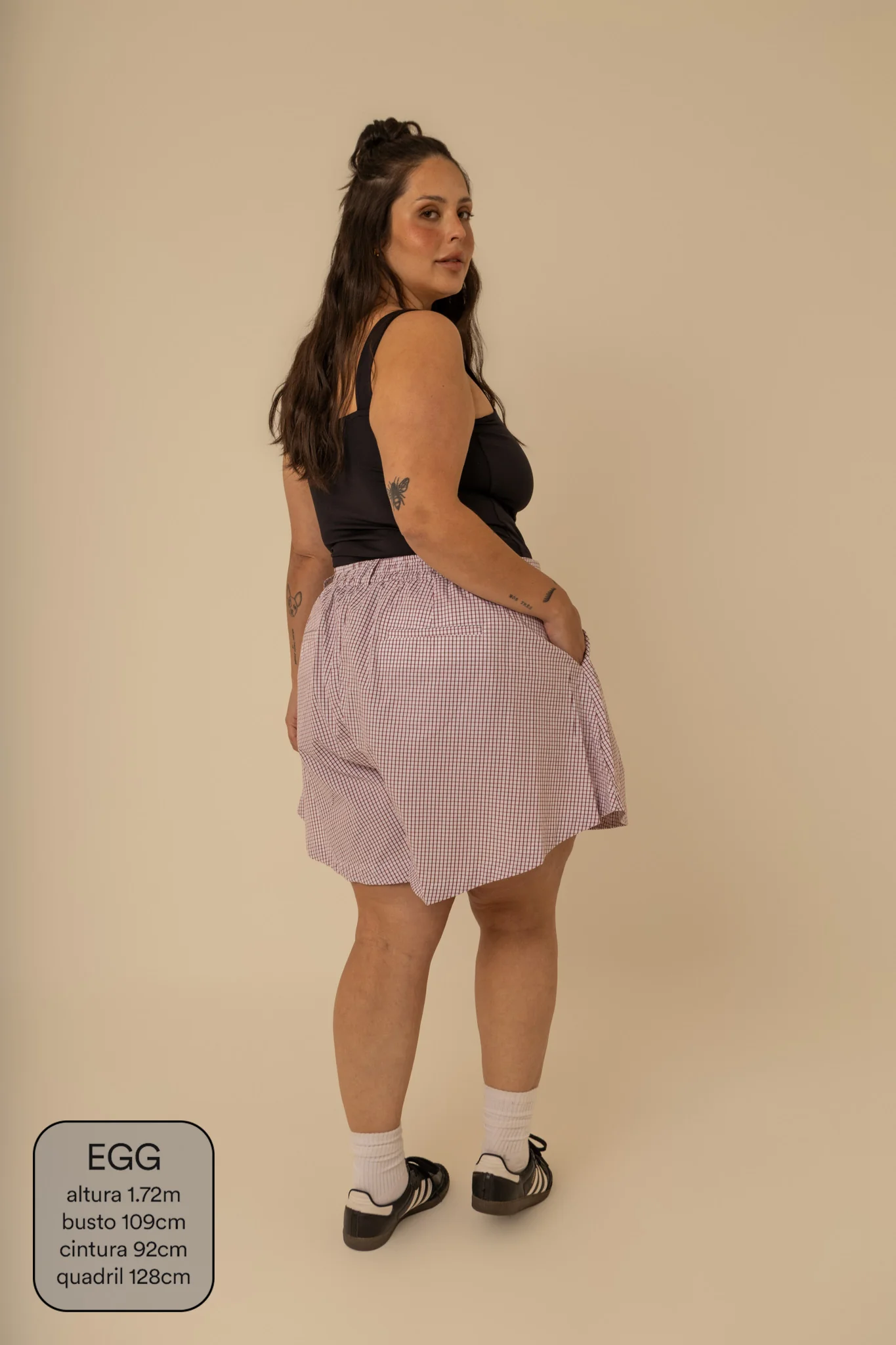 short guapa | short soltinho com pregas - Image 86