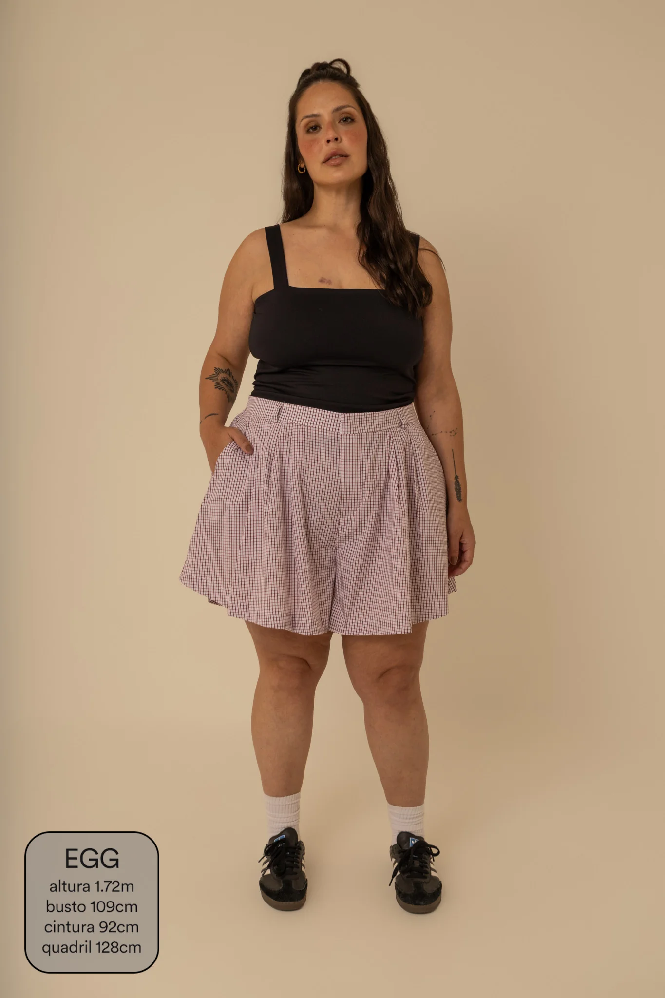 short guapa | short soltinho com pregas - Image 88