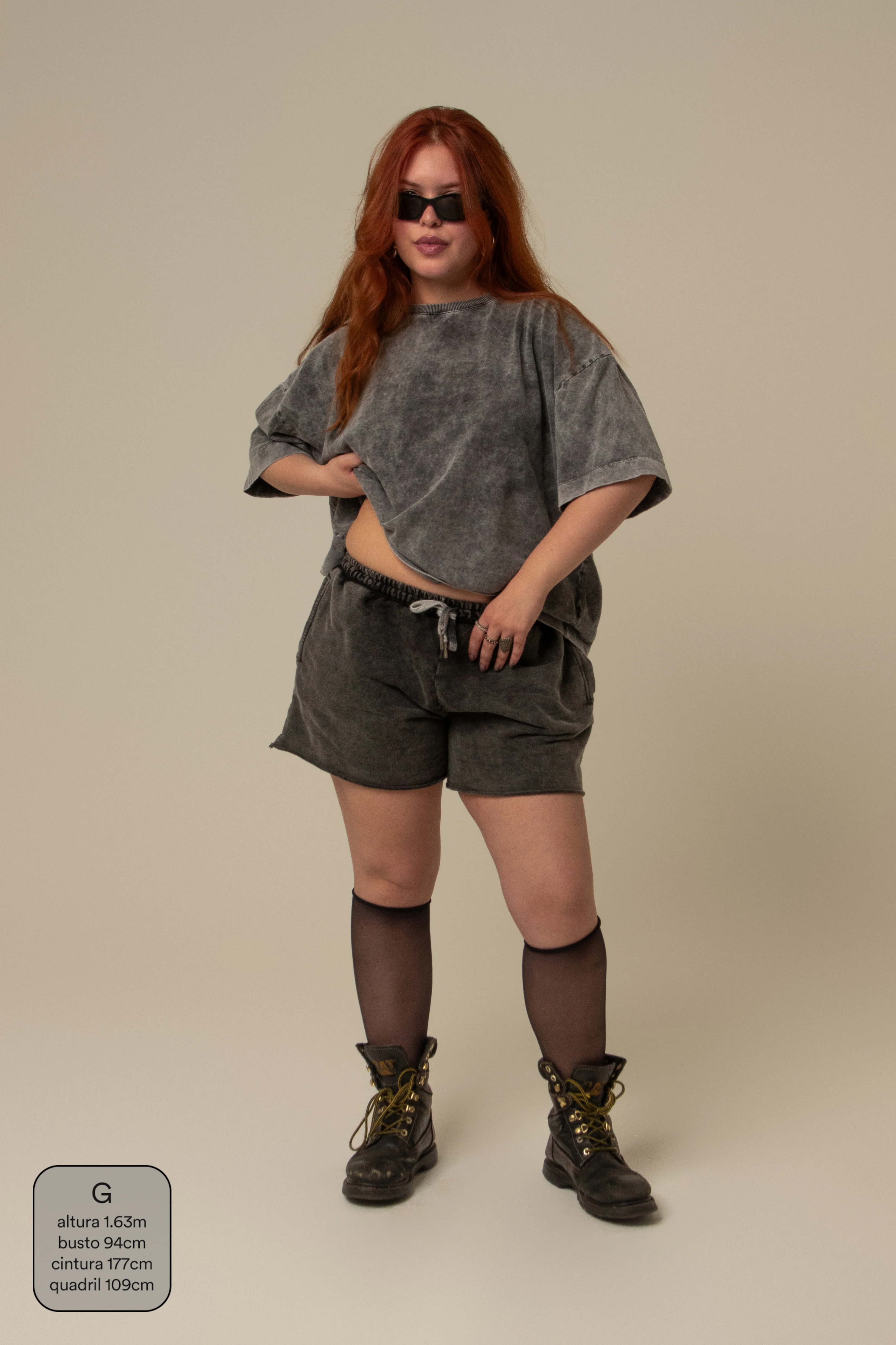 short moletom estonado off road - Image 7