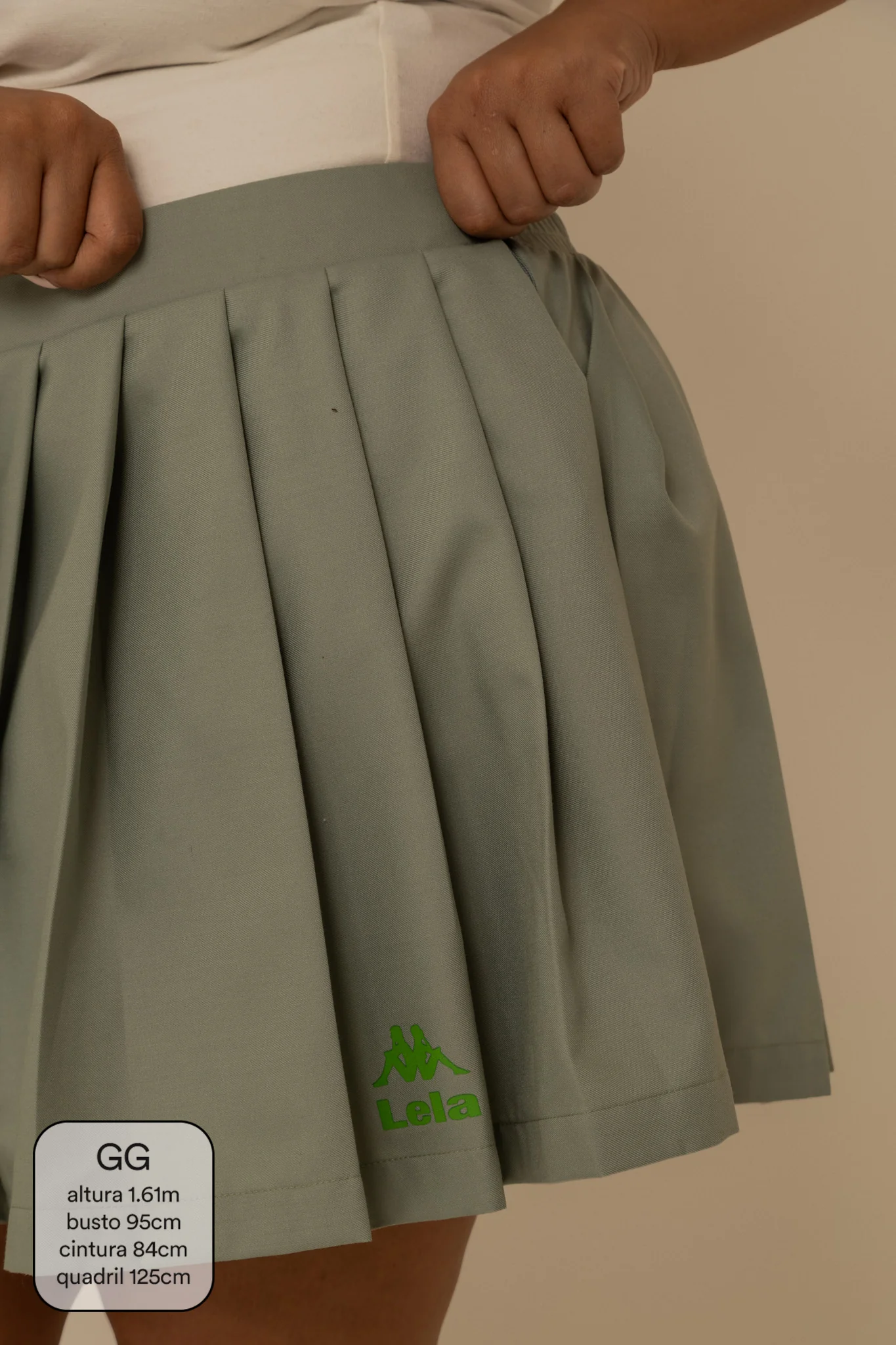 short saia plissado lela & kappa | saia plissada com short embutido - Image 14