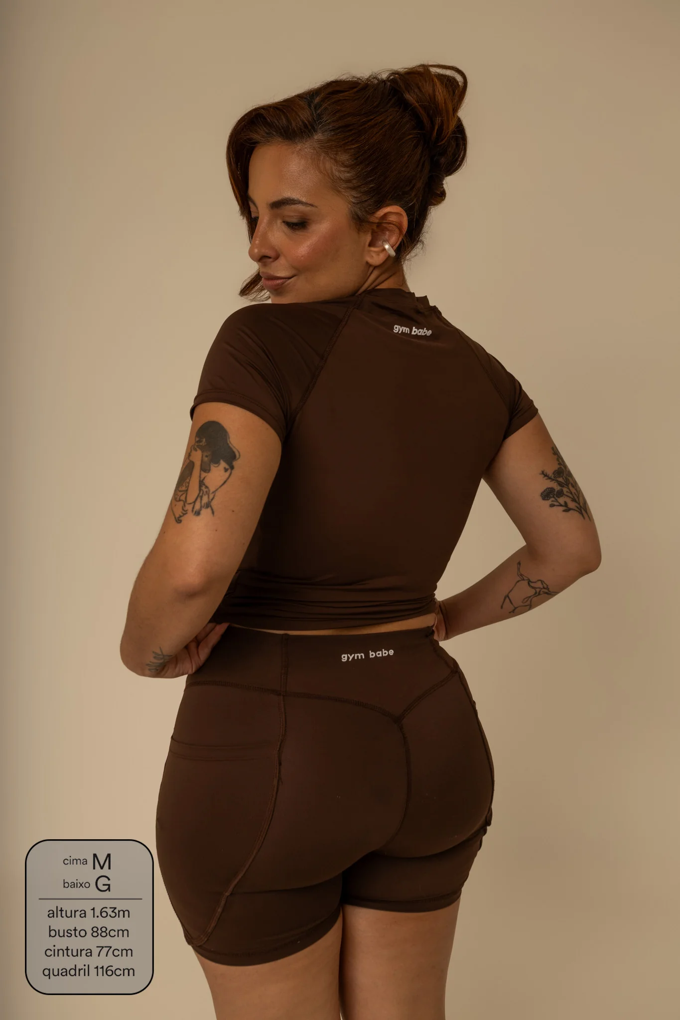 shorts biker gym babe - Image 23