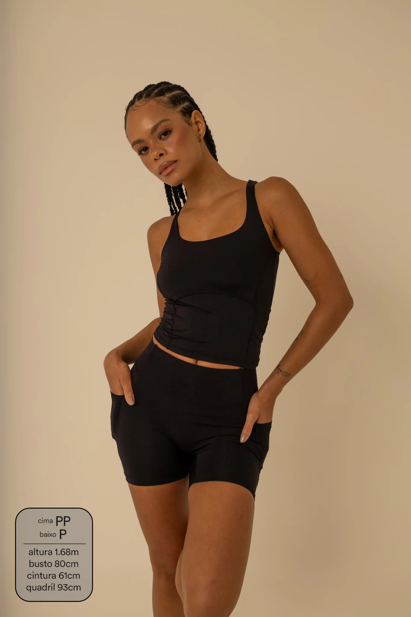 shorts biker gym babe - Image 7