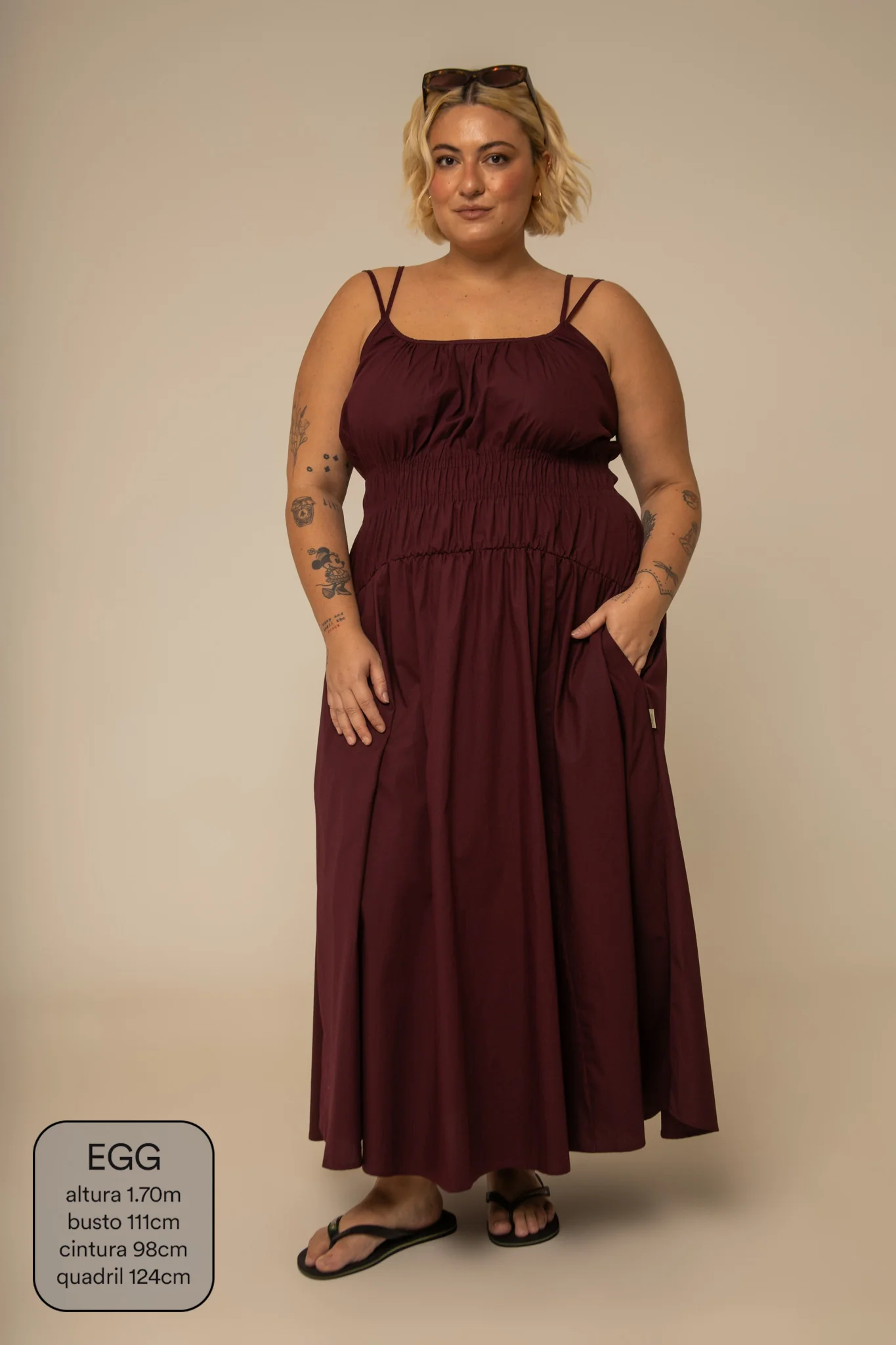 vestido midi lastex rancho 2.0 - Image 9