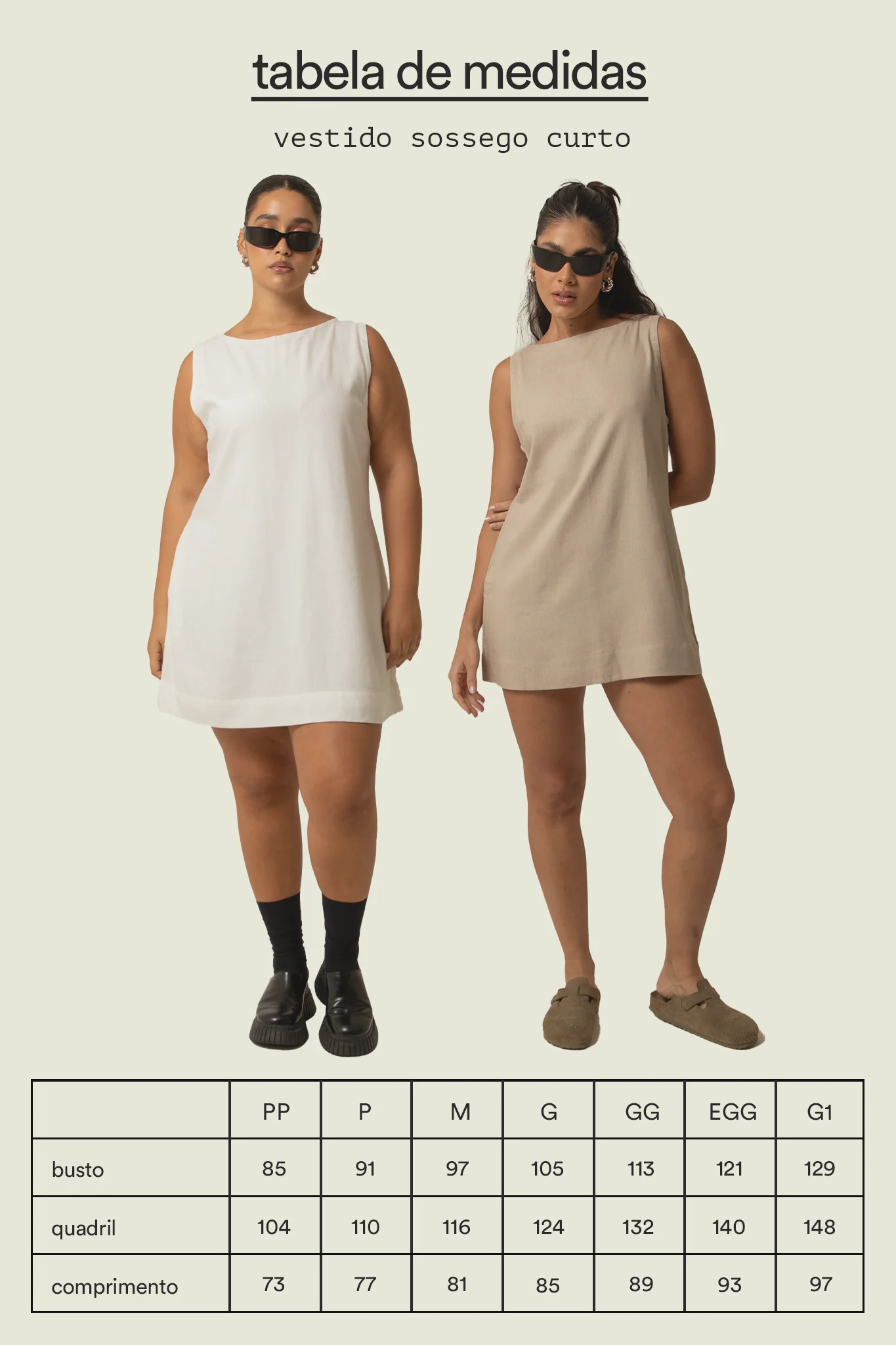 vestido sossego curto | vestido reto de viscolinho - Image 11