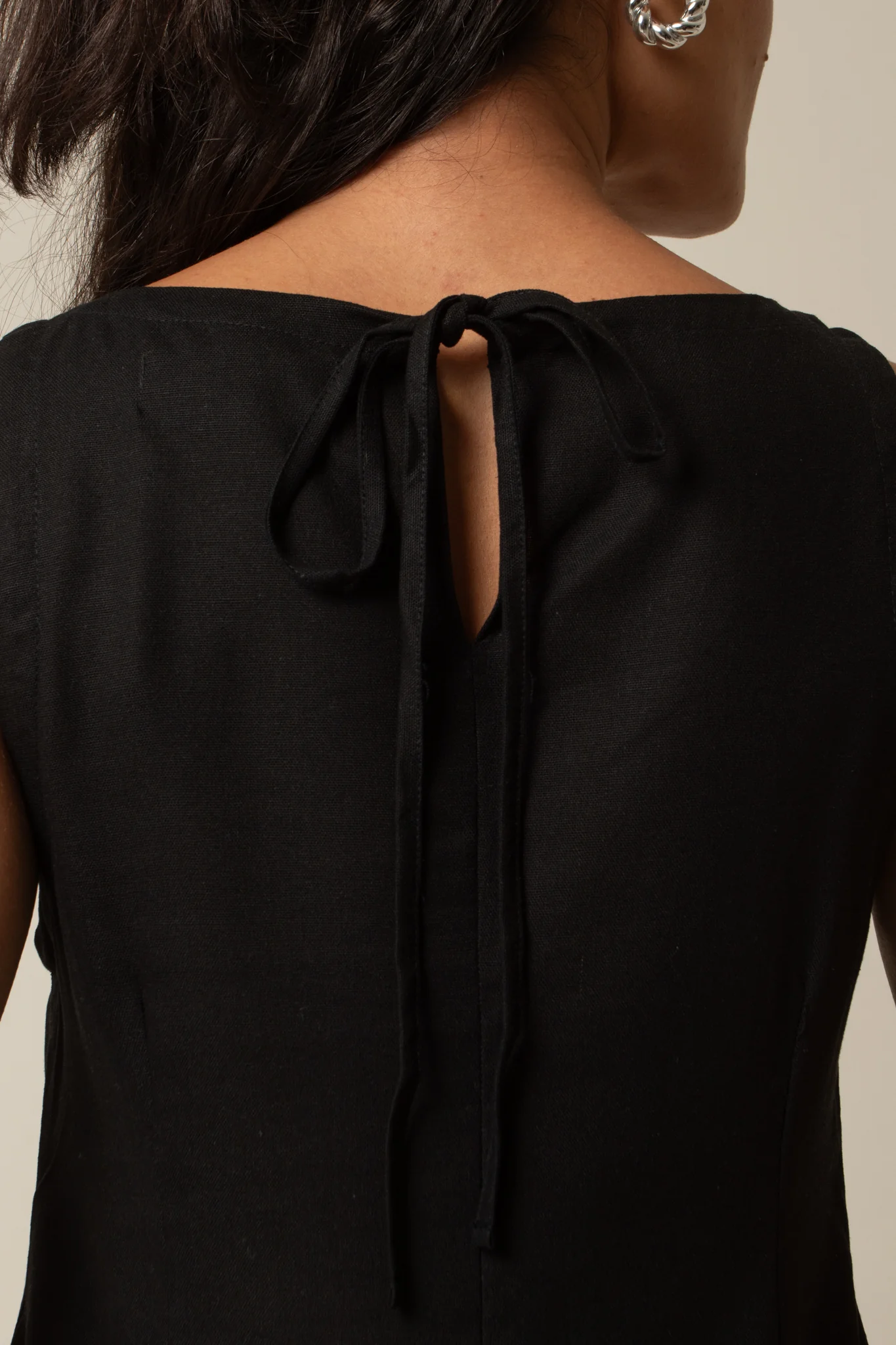 vestido sossego curto | vestido reto de viscolinho - Image 20