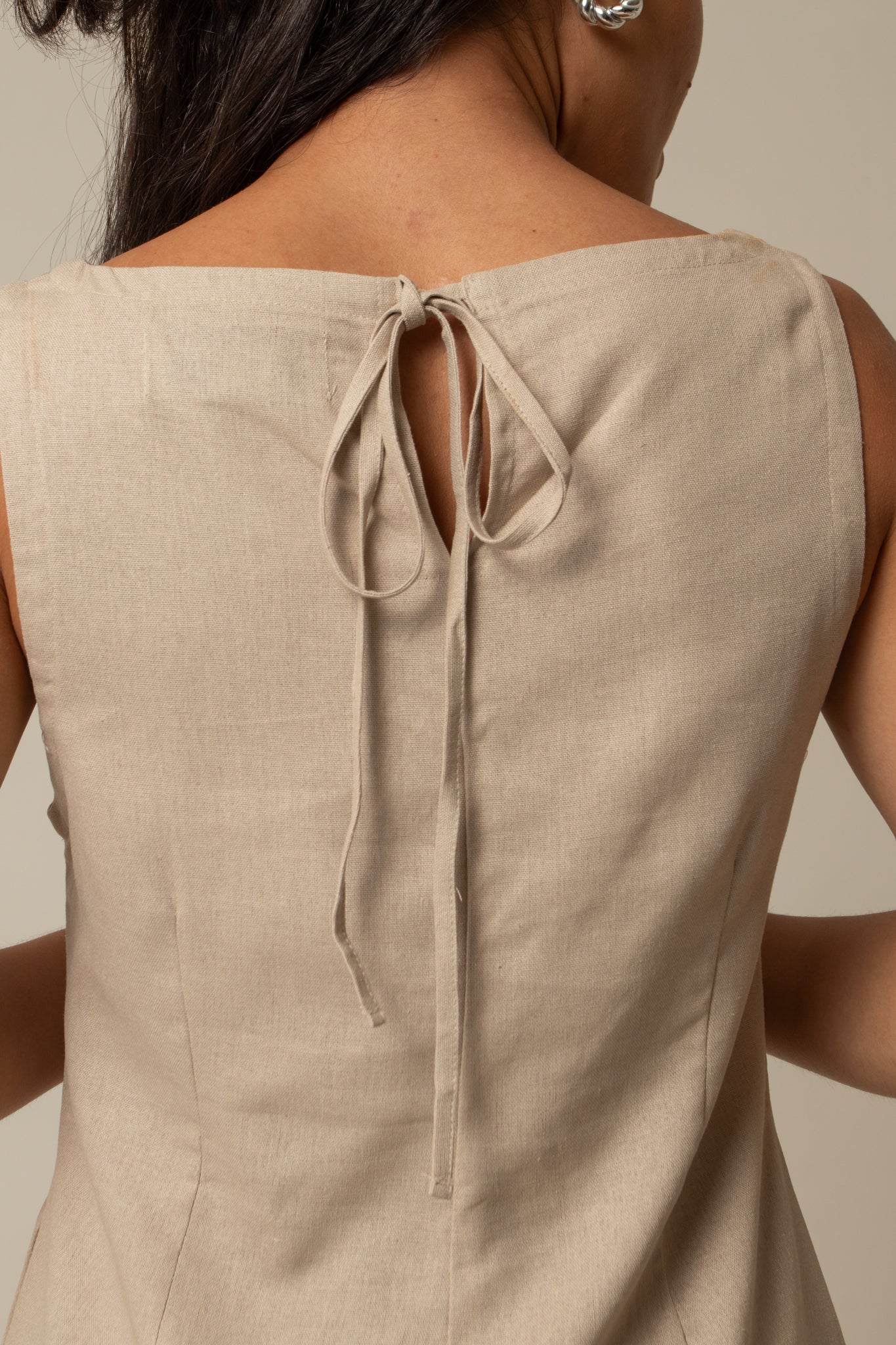 vestido sossego curto | vestido reto de viscolinho - Image 38