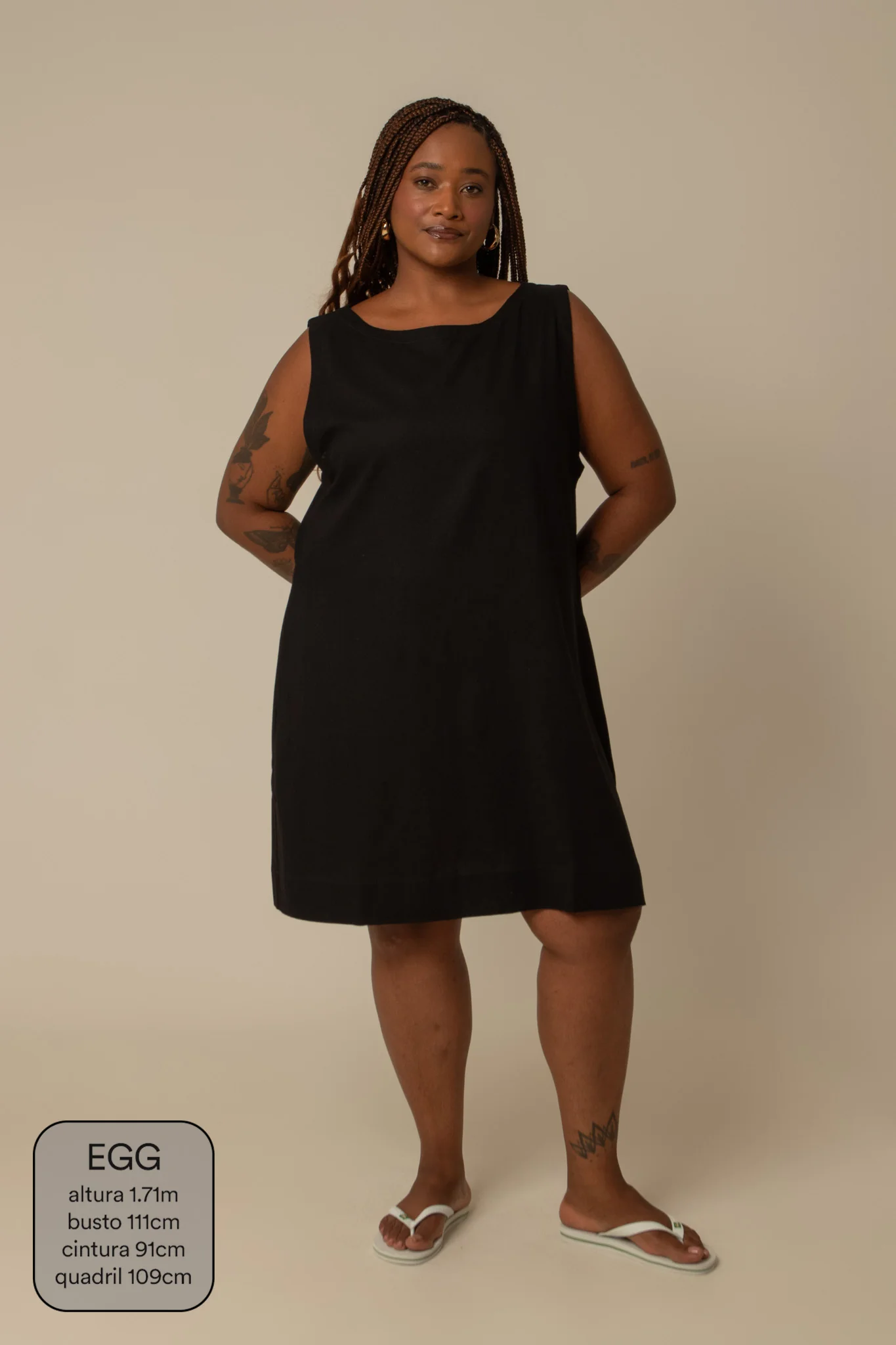 vestido sossego curto | vestido reto de viscolinho - Image 40