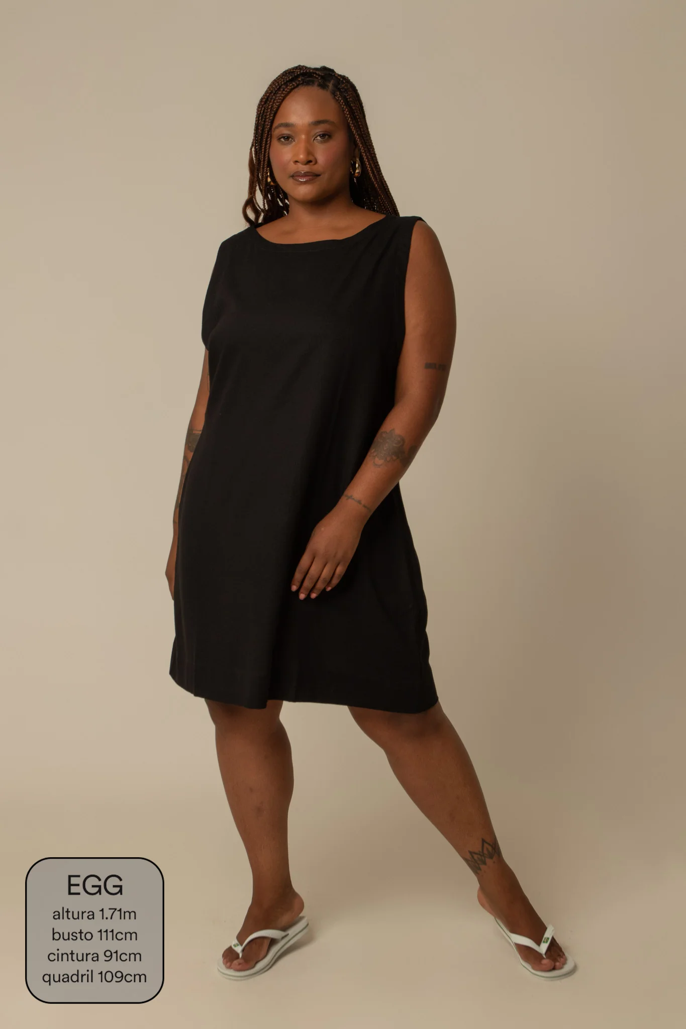 vestido sossego curto | vestido reto de viscolinho - Image 41