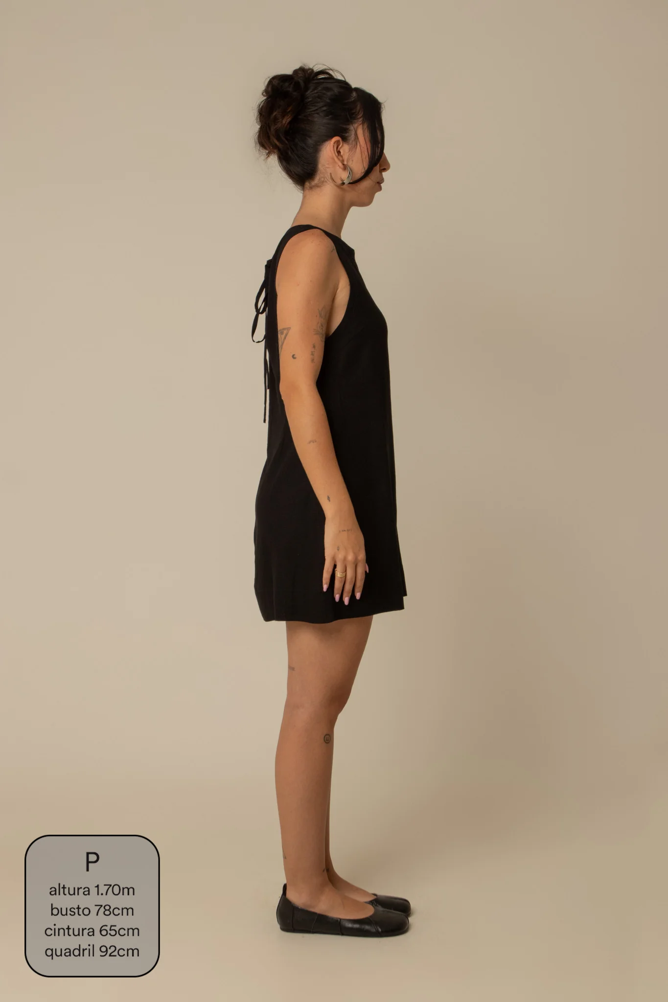vestido sossego curto | vestido reto de viscolinho - Image 49